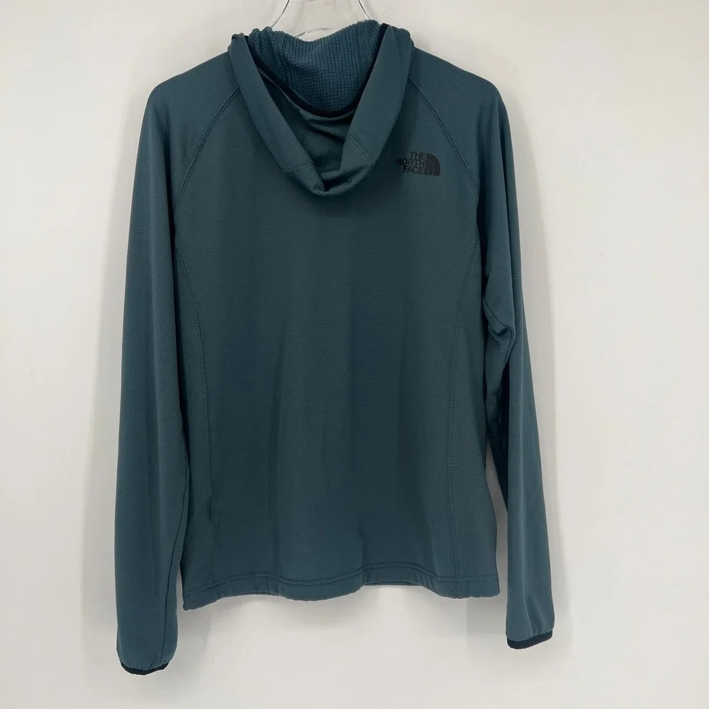The North‎ Face Borod Hooded Mens M Full-Zip Hoodie Blue Outdoor Hiking